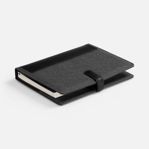 Ежедневник-органайзер Twill, недатированный, черный фото 4