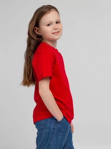 Футболка детская Regent Kids 150, красная фото 4 Футболка детская Regent Kids 150, красная фото 4
