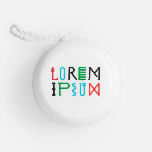 Антистресс-игрушка йо-йо Loopy, белая фото 5 Антистресс-игрушка йо-йо Loopy, белая фото 5