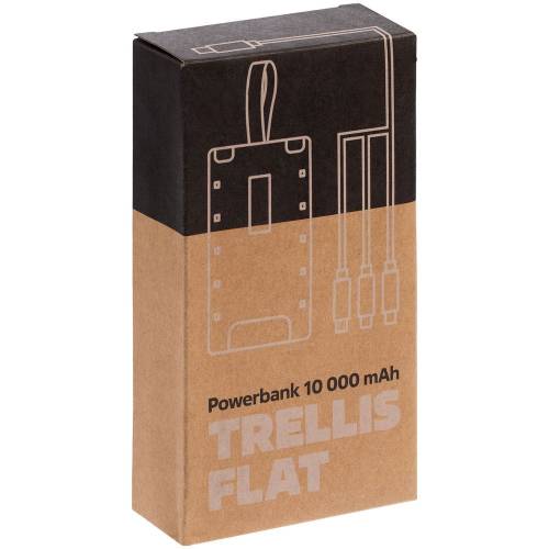 Аккумулятор Trellis Flat 10000 мАч, синий фото 10