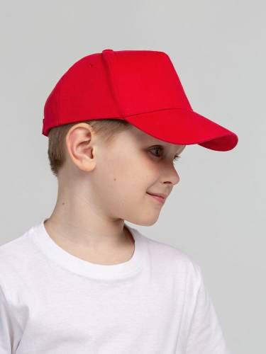 Бейсболка детская Standard Kids, красная фото 5 Бейсболка детская Standard Kids, красная фото 5