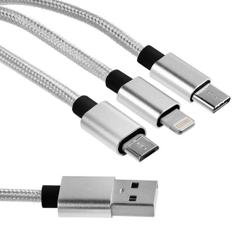 Кабель Triple Charge в футляре фото 3