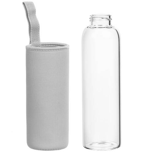 Бутылка для воды Sleeve Ace, серая фото 4