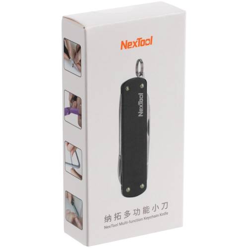 Нож-брелок NexTool Mini, черный фото 4