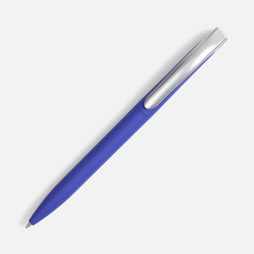 Ручка шариковая Pin Soft Touch, синяя фото 3 Ручка шариковая Pin Soft Touch, синяя фото 3