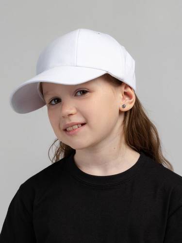 Бейсболка детская Capture Kids, белая фото 5 Бейсболка детская Capture Kids, белая фото 5