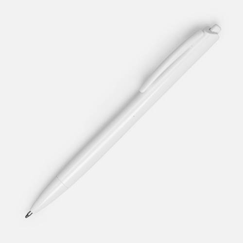 Ручка шариковая Tick, белая фото 2 Ручка шариковая Tick, белая фото 2
