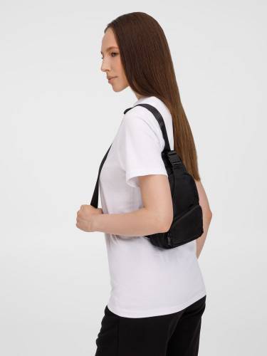 Спортивный кросс-боди рюкзак Bagventure, черный фото 9