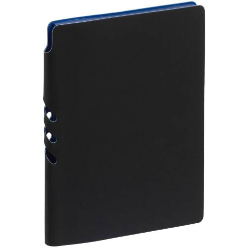Ежедневник Flexpen Black, недатированный, черный с синим фото 2 Ежедневник Flexpen Black, недатированный, черный с синим фото 2