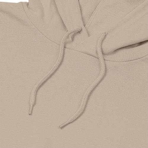 Толстовка с капюшоном унисекс Hoodie, бежевая фото 4