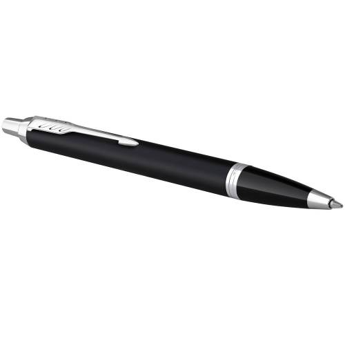 Ручка шариковая Parker IM Essential Muted Black CT, черная фото 3