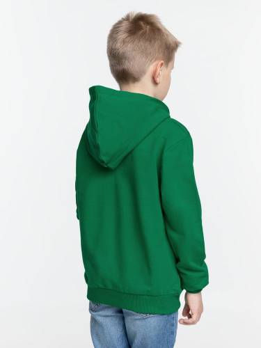 Худи детское Kirenga Kids 2.0, зеленое фото 9 Худи детское Kirenga Kids 2.0, зеленое фото 9