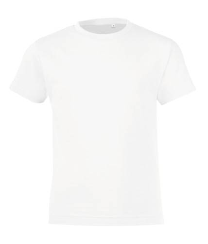 Футболка детская Regent Fit Kids, белая фото 2 Футболка детская Regent Fit Kids, белая фото 2