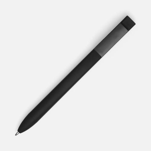 Ручка шариковая Swiper SQ Soft Touch, черная фото 3