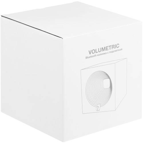 Bluetooth-колонка с подсветкой Volumetric, белая фото 10 Bluetooth-колонка с подсветкой Volumetric, белая фото 10