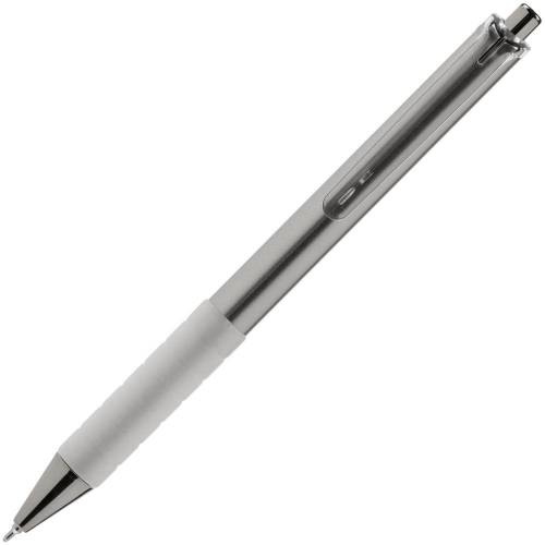 Ручка шариковая Easy Grip, серебристая фото 4 Ручка шариковая Easy Grip, серебристая фото 4