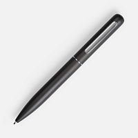 Ручка шариковая Scribo, матовая серая