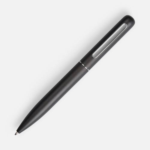 Ручка шариковая Scribo, матовая серая Ручка шариковая Scribo, матовая серая