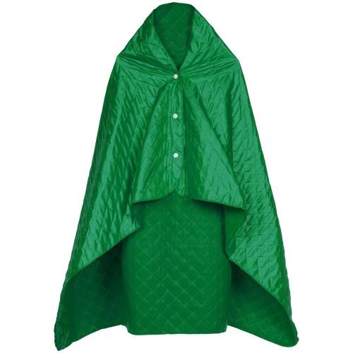 Плед-пончо для пикника SnapCoat, зеленый фото 2 Плед-пончо для пикника SnapCoat, зеленый фото 2