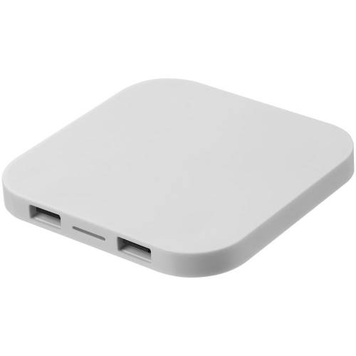 Беспроводное зарядное устройство Interra Plus, белое фото 4