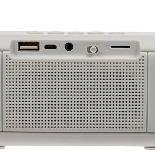 Беспроводная стереоколонка Uniscend Roombox, светло-серая фото 10