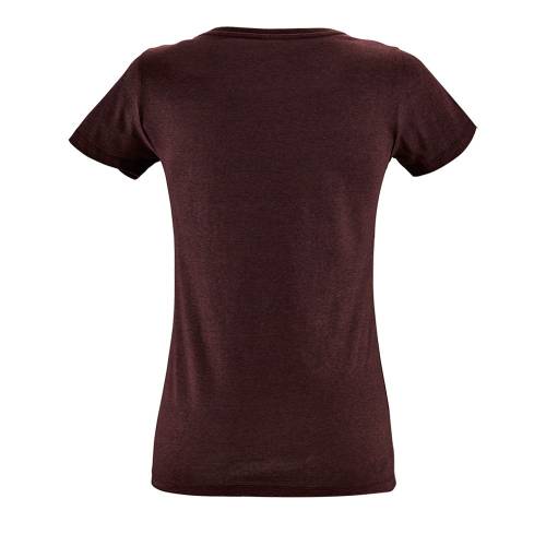 Футболка женская Regent Fit Women, бордовый меланж фото 3 Футболка женская Regent Fit Women, бордовый меланж фото 3