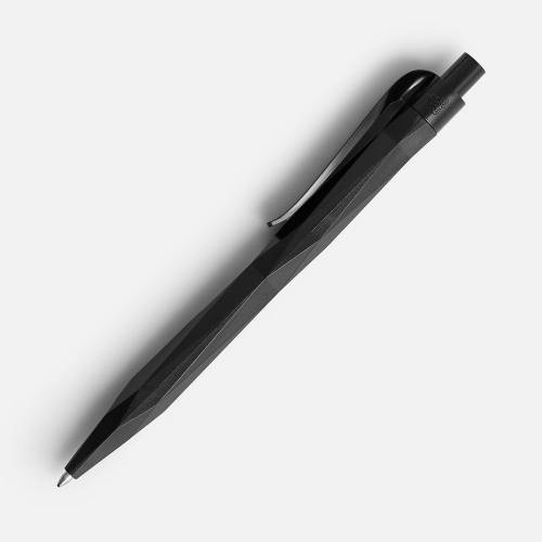 Ручка шариковая Prodir QS20 PMP-P, черная фото 4 Ручка шариковая Prodir QS20 PMP-P, черная фото 4