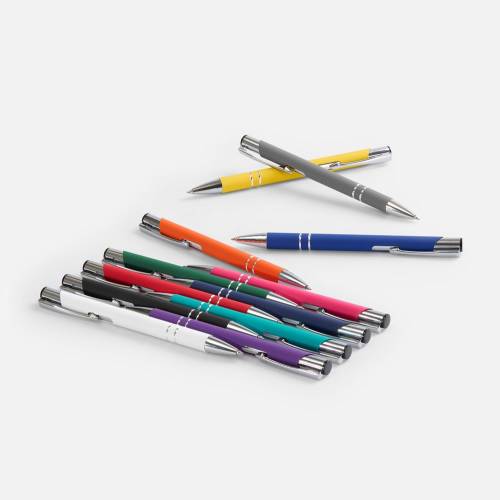 Ручка шариковая Keskus Soft Touch, красная фото 7 Ручка шариковая Keskus Soft Touch, красная фото 7