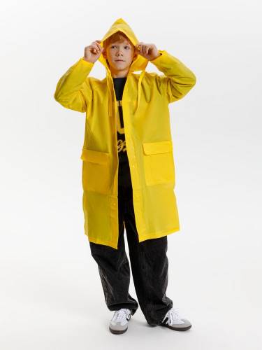 Дождевик детский RainDrop Kids, желтый фото 16